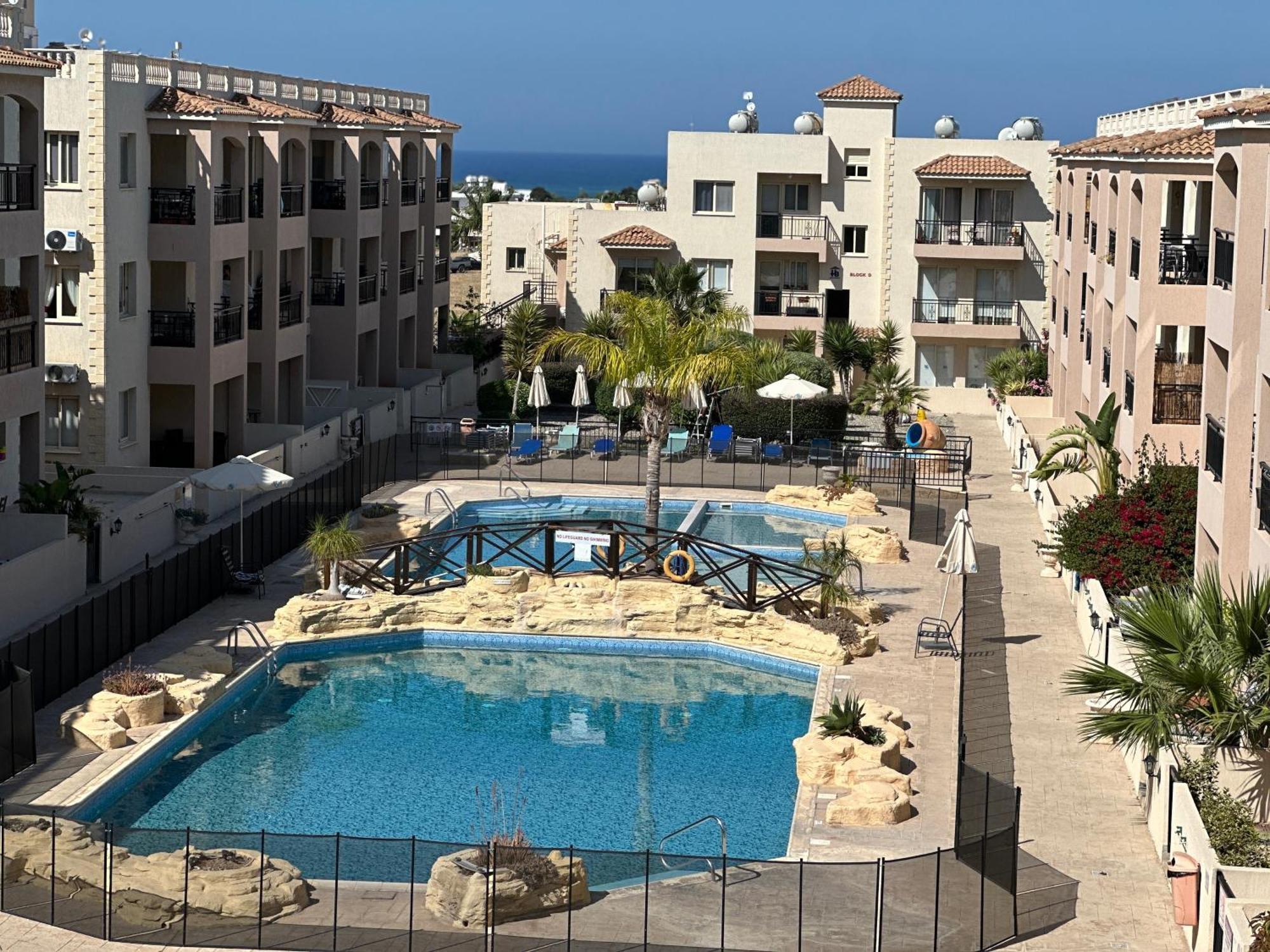 Royal Seacrest F G5 Ground Floor Apartment 파포스 외부 사진